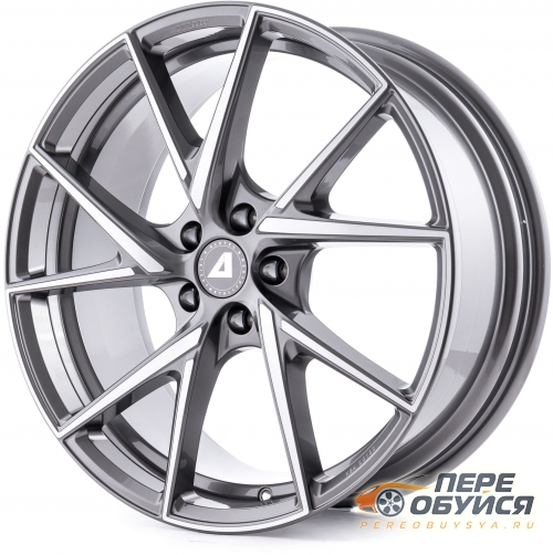 Диски Alutec ADX.01, цвет Metallic Platinum Front Polished