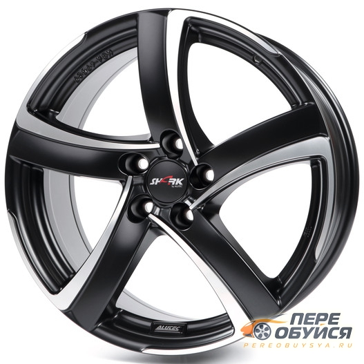 Диски Alutec Shark, цвет Racing Black Front Polished
