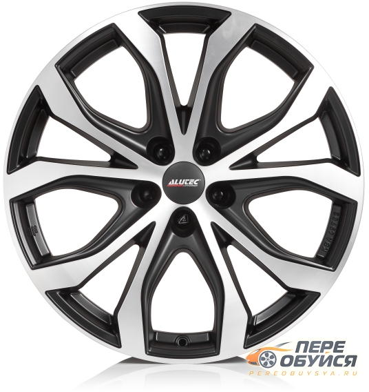 Диски Alutec W10X, цвет Racing Black Front Polished