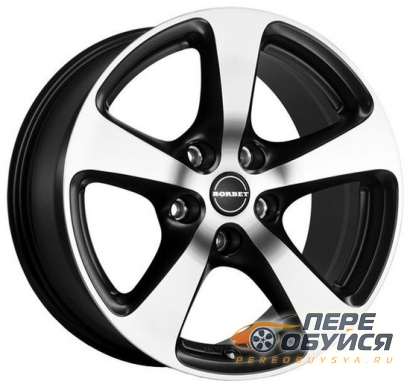 Диски Borbet CC, цвет Black Polished Glossy