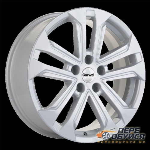 Диски Carwel Куж 1803, цвет SLT