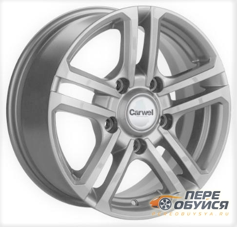 Диски Carwel Niva 1602, цвет SLT