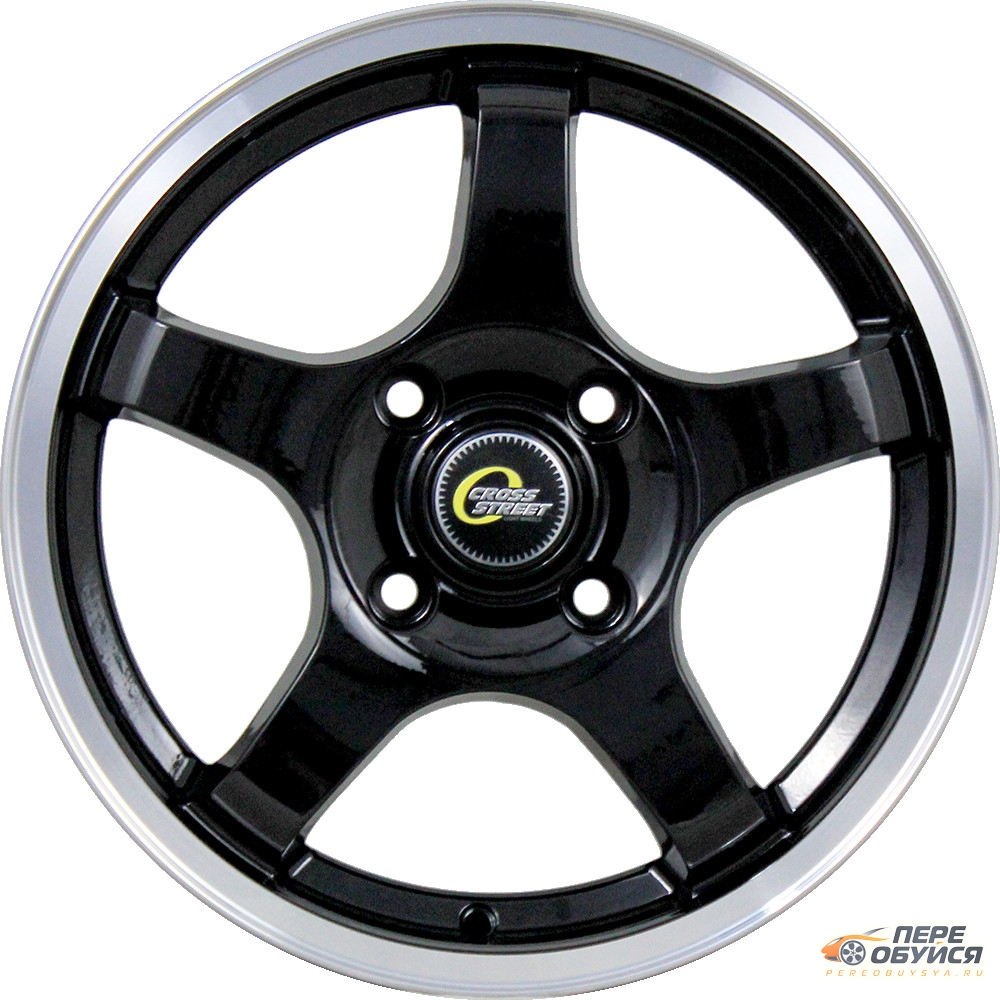 Диски Cross Street CR-14, цвет BKPL