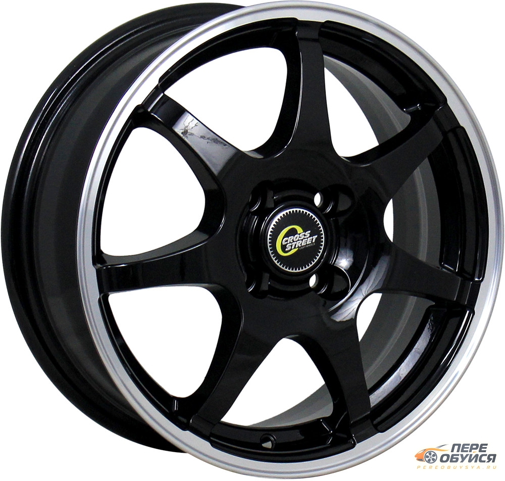 Диски Cross Street CR-15, цвет BKPL