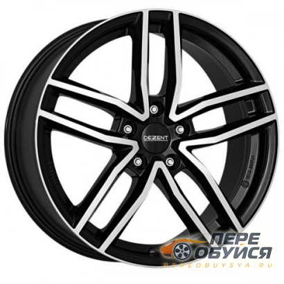 Диски Dezent TR black, цвет BFP