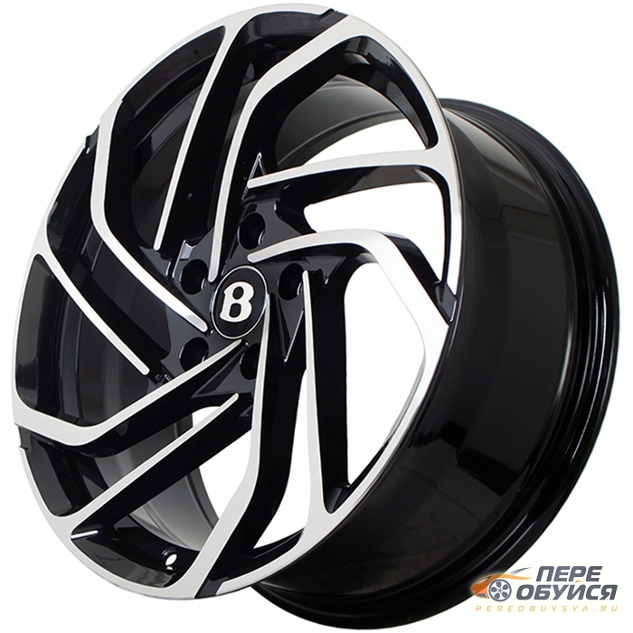 Диски FF FBX104, цвет Black Machined Face