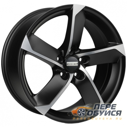 Диски Fondmetal 7900, цвет Matt Black Polished