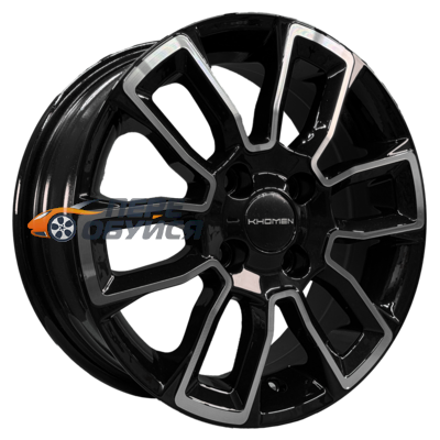 Диски KhomenWheels KHW1406, цвет BlackFP