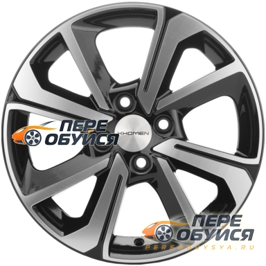 Диски KhomenWheels KHW1501, цвет BlackFP