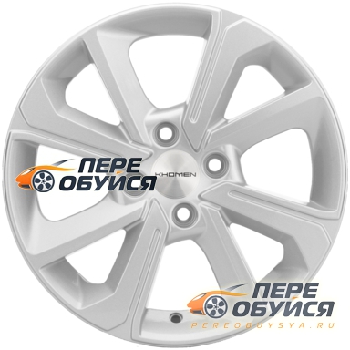Диски KhomenWheels KHW1501, цвет FSilver
