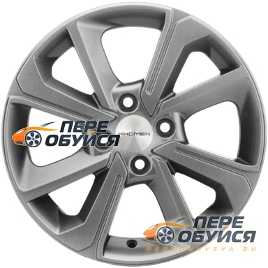 Диски KhomenWheels KHW1501, цвет GSilver
