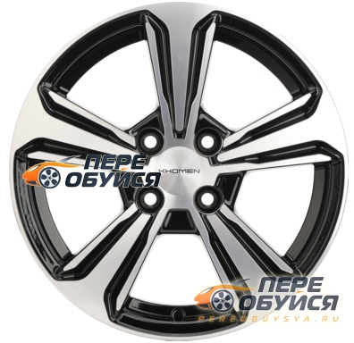 Диски KhomenWheels KHW1502, цвет BlackFP