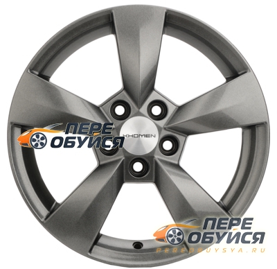 Диски KhomenWheels KHW1504, цвет GSilver