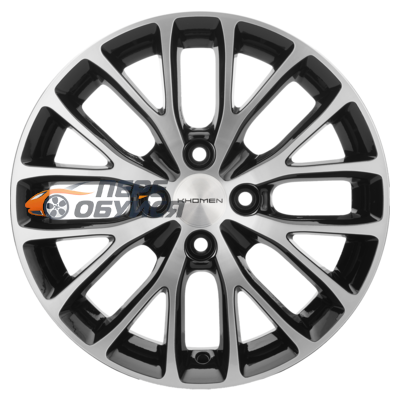 Диски KhomenWheels KHW1506, цвет BlackFP