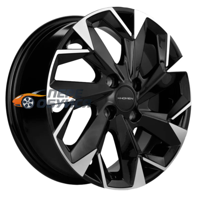 Диски KhomenWheels KHW1508, цвет BlackFP
