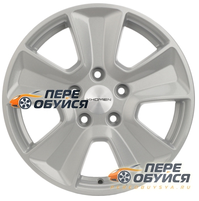 Диски KhomenWheels KHW1601, цвет FSilver