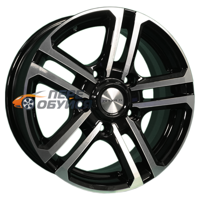 Диски KhomenWheels KHW1602, цвет BlackFP