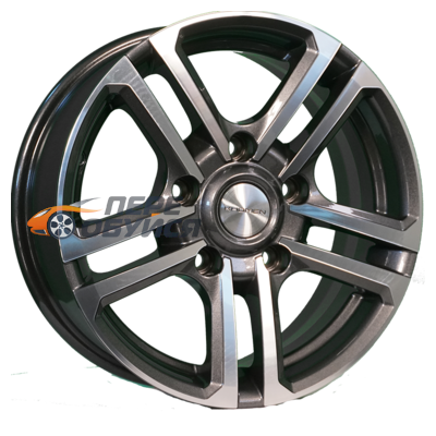 Диски KhomenWheels KHW1602, цвет GrayFP