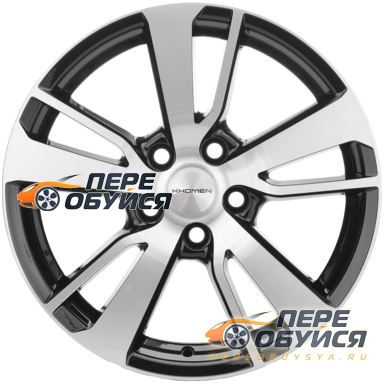 Диски KhomenWheels KHW1704, цвет Black FP