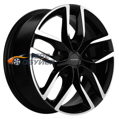 Диски KhomenWheels KHW1708, цвет BlackFP