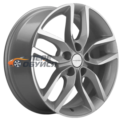 Диски KhomenWheels KHW1708, цвет FSilverFP