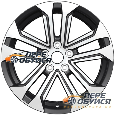 Диски KhomenWheels KHW1803, цвет BlackFP
