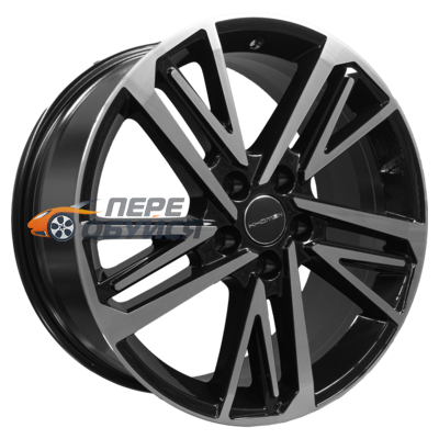 Диски KhomenWheels KHW1815, цвет BlackFP