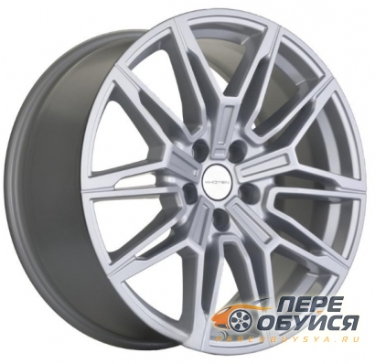 Диски KhomenWheels KHW1904, цвет Brilliant Silver