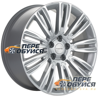 Диски KhomenWheels KHW2004, цвет Brilliant Silver