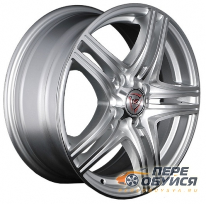 Диски NZ F-6, цвет Серебристый диск с серебристой лиц.поверхн.