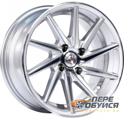 Диски NZ H-03L, цвет Серебристый диск с серебристой лиц.поверхн.