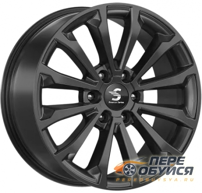 Диски Premium Series КР006, цвет Fury Black