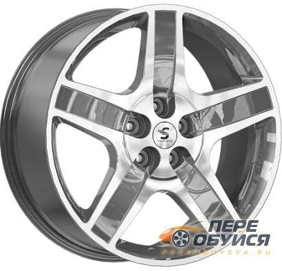 Диски Premium Series КР008, цвет Diamond gloss graphite