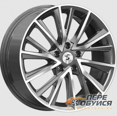 Диски Premium Series КР010, цвет Diamond gloss graphite