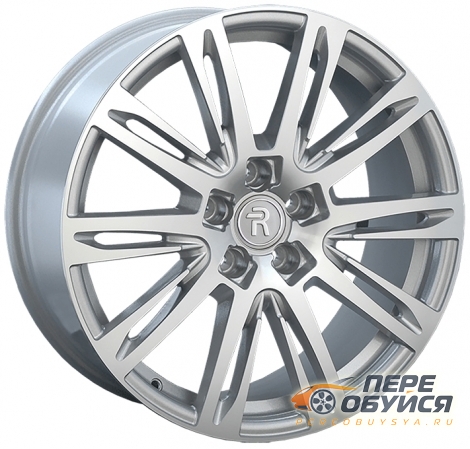 Диски Replica Audi 49, цвет Серебристый, полностью полированый