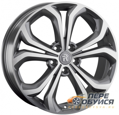 Диски Replica Changan 19, цвет Серый с серебристой лицевой поверхн.