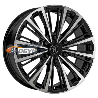 Диски Replica HV124, цвет BKF