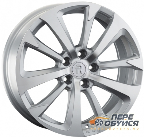 Диски Replica Kia 238, цвет Серебристый с полировкой