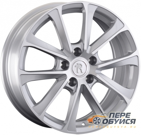 Диски Replica Kia 261, цвет Серебристый с полировкой