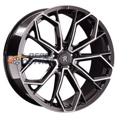 Диски Replica LR92, цвет BKF