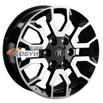 Диски Replica LX242, цвет BKF