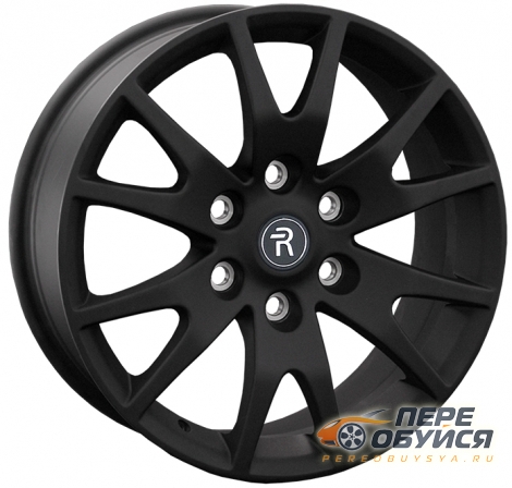 Диски Replica Mitsubishi 38, цвет Черный матовый