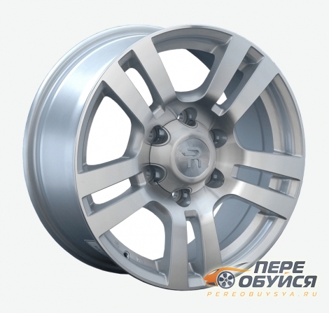 Диски Replica Toyota 61, цвет Серебристый с полировкой