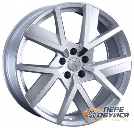 Диски Replica Volkswagen 260, цвет Серебристый с полировкой