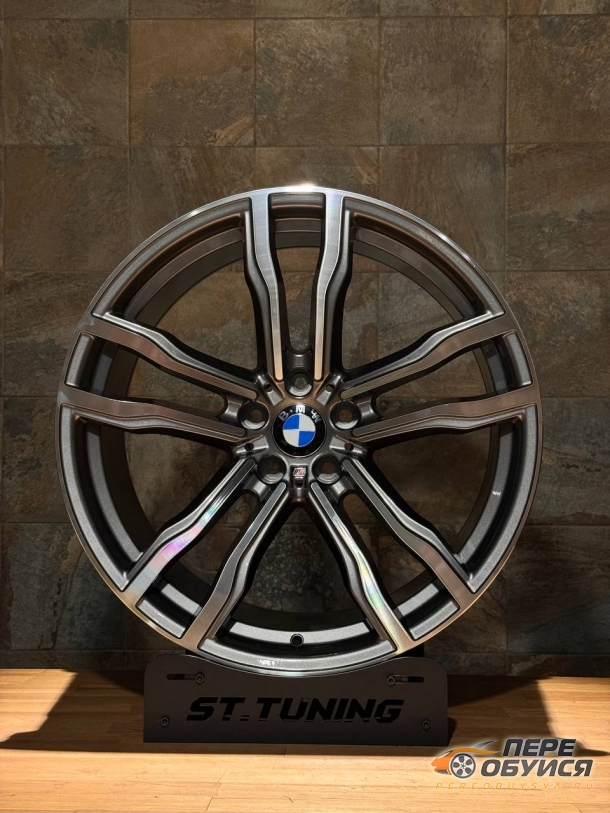 Диски Replica ST B 612M, цвет Gunmetal Polsih Lip