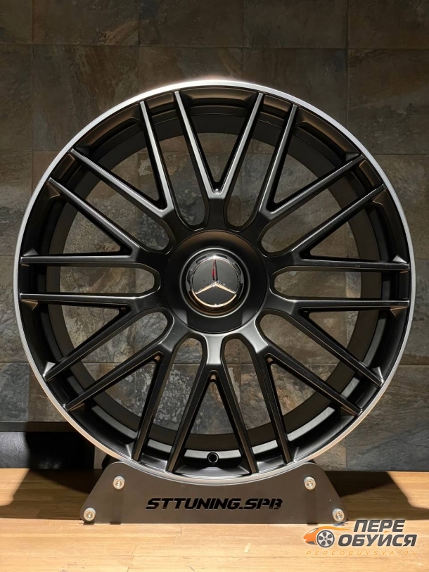 Диски Replica ST MERCEDES H932F, цвет Matt Black Lip
