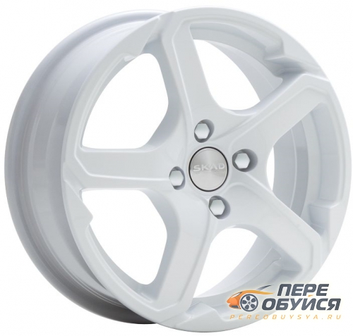 Диски СКАД Аллигатор, цвет Белый