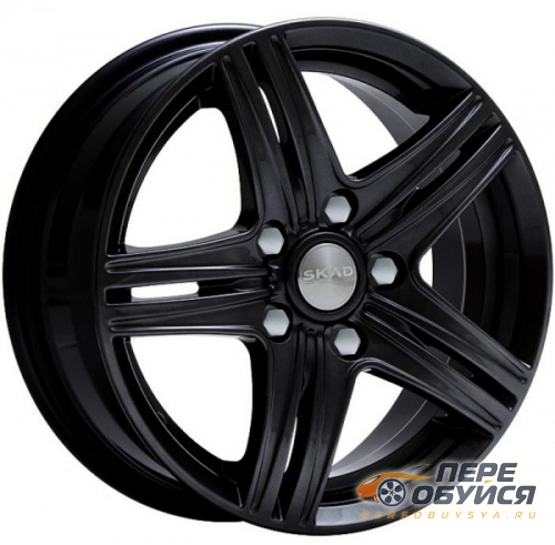 Диски СКАД City, цвет Черный матовый