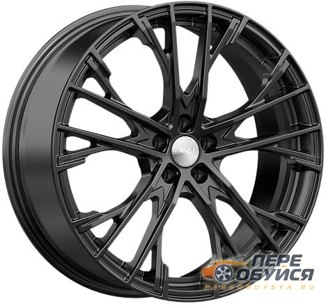 Диски СКАД Ларго, цвет Черный матовый