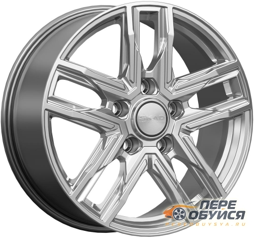 Диски СКАД Техас, цвет Серебро